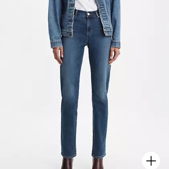 Levi’s dark wash straight leg ✨SOLD✨ - Picture 1 of 8